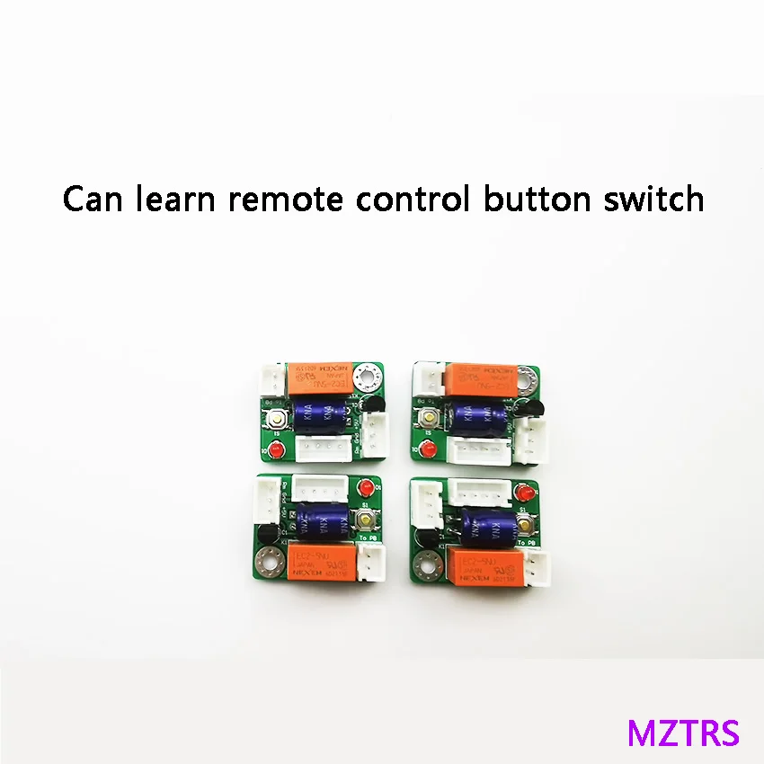 

MZTRS 1 chanal learning IR remote receiving control board to replace traditional button or switch