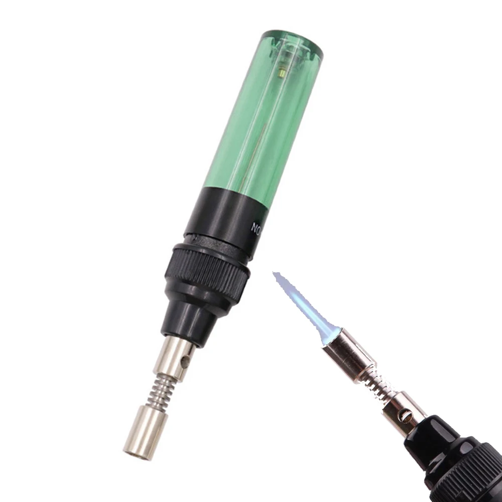 

4 In 1 Portable Soldering Iron 1300 Celsius Butane Welding Pen Burner Blow Torch Gas Soldering Iron Cordless Butane Tip Tool
