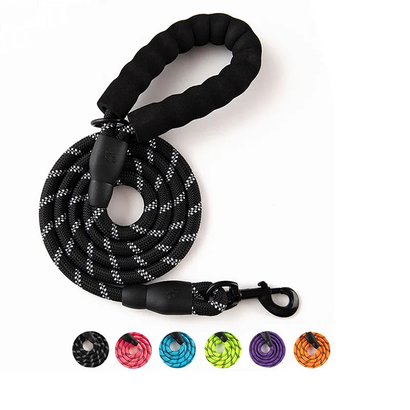 

Nylon Training Dog Leash Webbing Recall Long Lead Leash Pet Traction Rope Great for Teaching Camping Backyard
