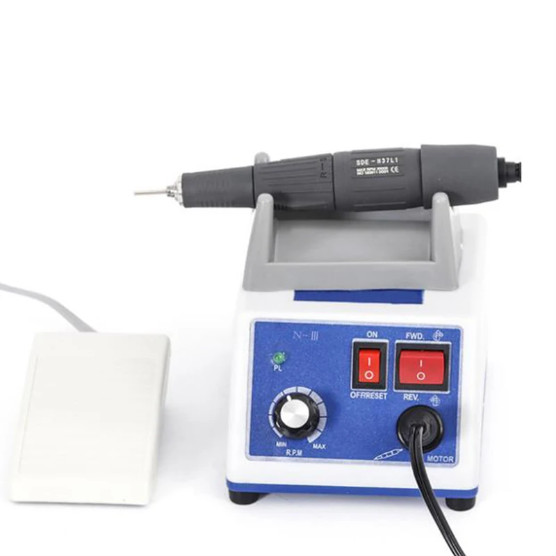 65W 35000rpm Jade Grinder Jade Jewelry Small Grinding Tool SetNail Drills Manicure Machine Pedicure Electric File Bits Kit