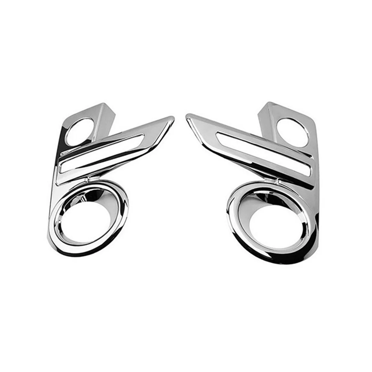 

For Raize 200 Series Car Chrome Front Fog Light Lamp Cover Trim Foglight Bezel Decoration Frame