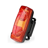 1pcs electromagnetic induction bicycle led tail light warning light bicycle tail light bicycle accessories replacement parts