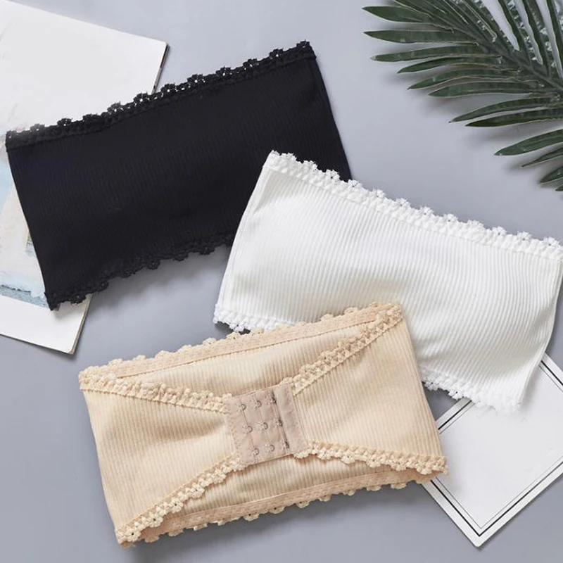 

Women Seamless Bra Sexy Ladies Strapless Bras Female Stretchy Wrap Bandeau Bra Ladies Invisible Underwear