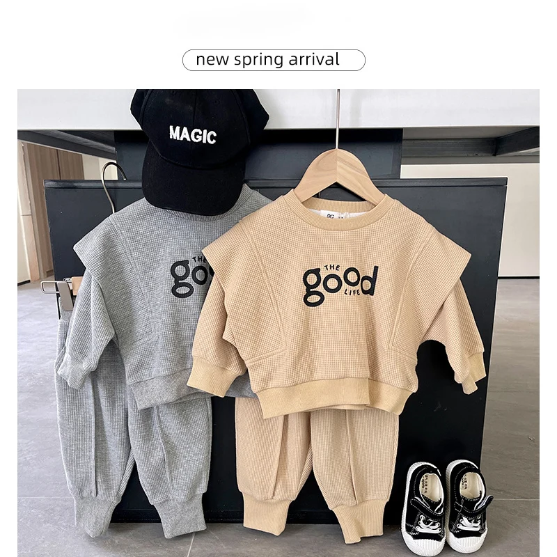 

2 шт./комплект, Детская Хлопковая футболка с рукавом «летучая мышь»