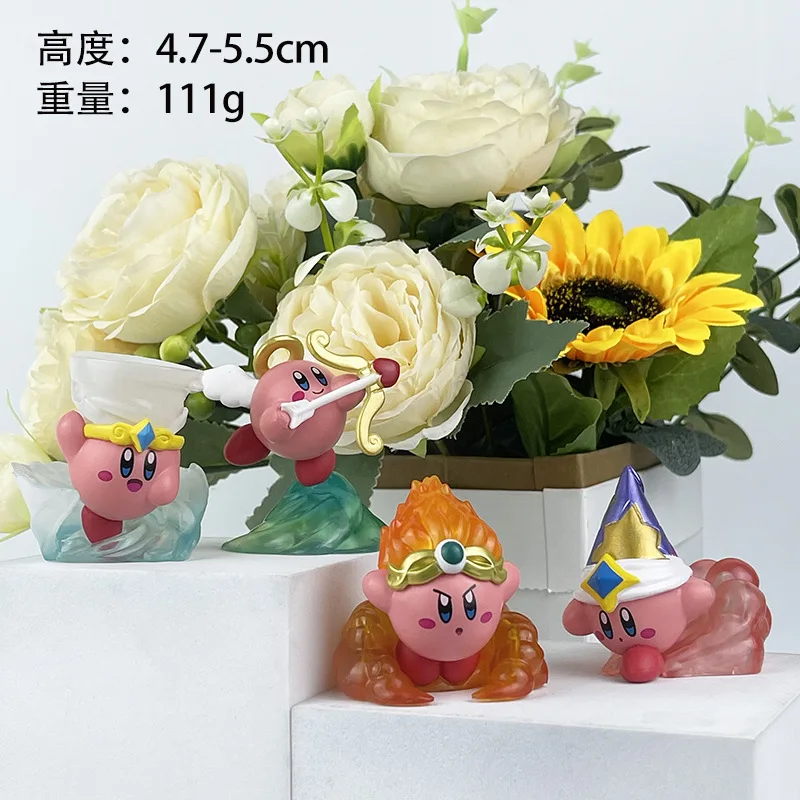 

Anime Figure Kirby Copy Ability Mini PVC Doll Desktop Decoration Game Peripheral Collection Supplies Children Toy Birthday Gifts
