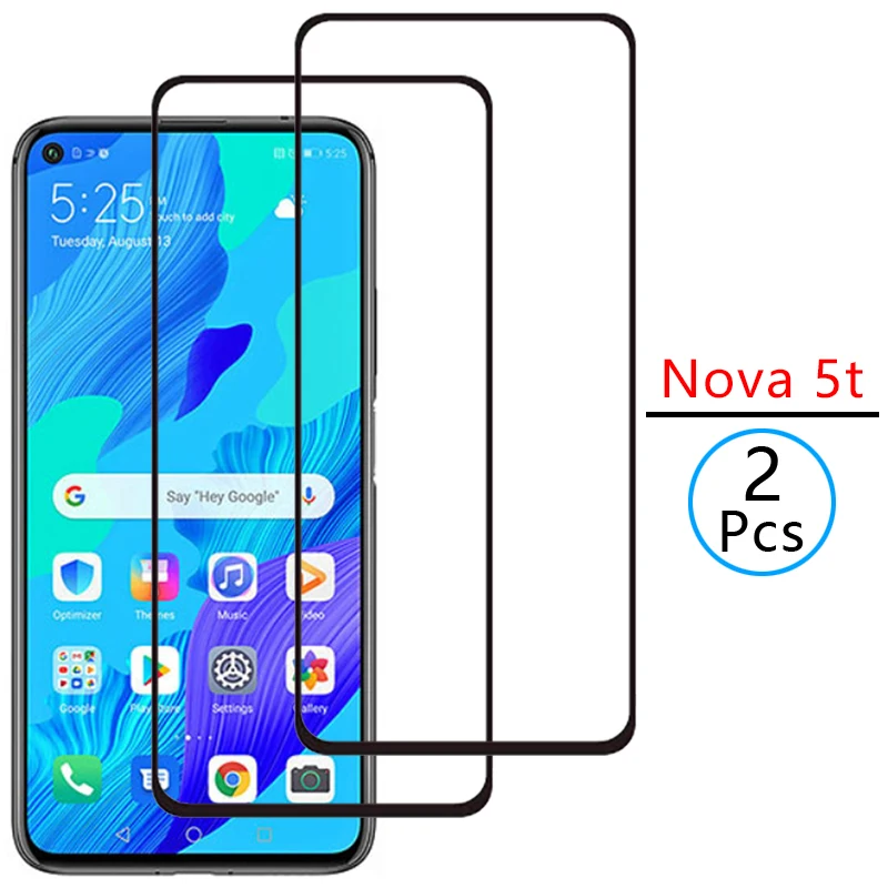 

protective tempered glass for huawei nova 5t screen protector on nova5t 5 t t5 safety film huawey huwei hawei huawe huawi huawai