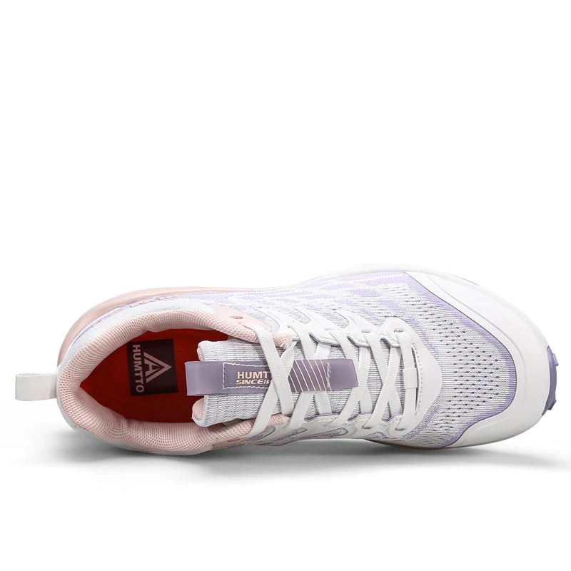 HUMTTO New Trail Sneakers Luxury Designer Running Shoes for Women Breathable Gym Tennis Trainers Summer Black Sports Womens Shoe