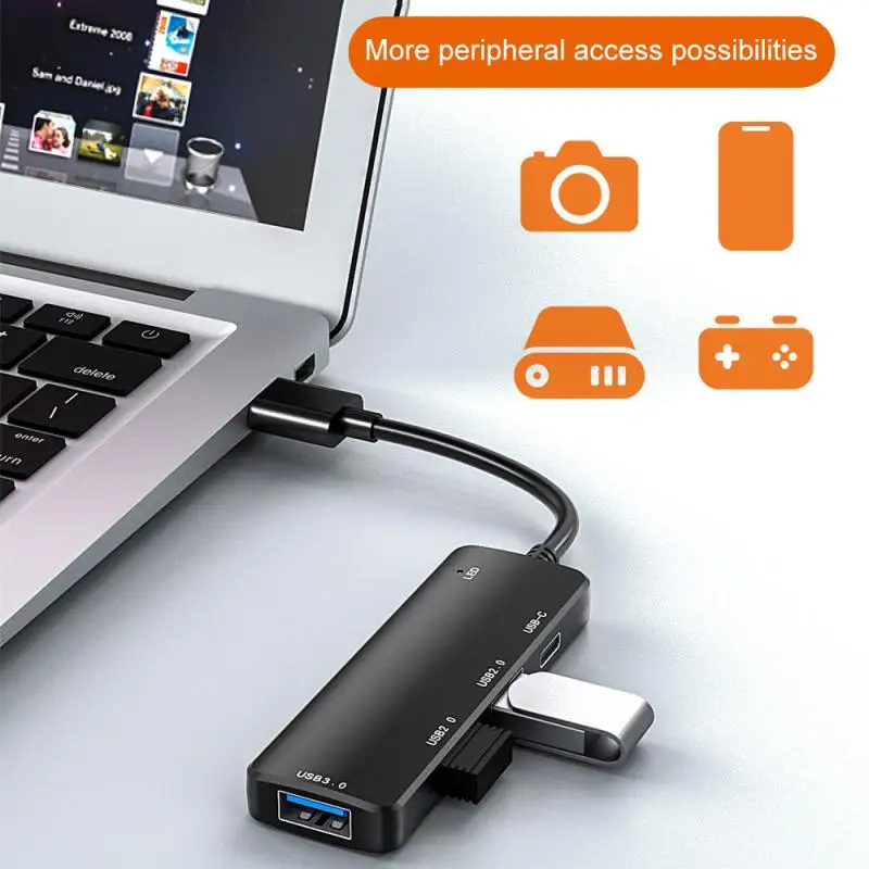 

Usb 2.0 Adapter Usb Hub Usb-c Hub Usb Multi Port Type-c Hub Splitter Multi Usb Type C Hub Splitter Type C To Hdmi Usb Type C