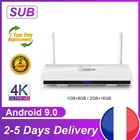 Leadcool SUB Android 9,0 Смарт ТВ-бокс Amlogic S905W 2 Гб 16 Гб ТВ-бокс 4k медиаплеер Leadcool Android телеприставка Доставка из Франции