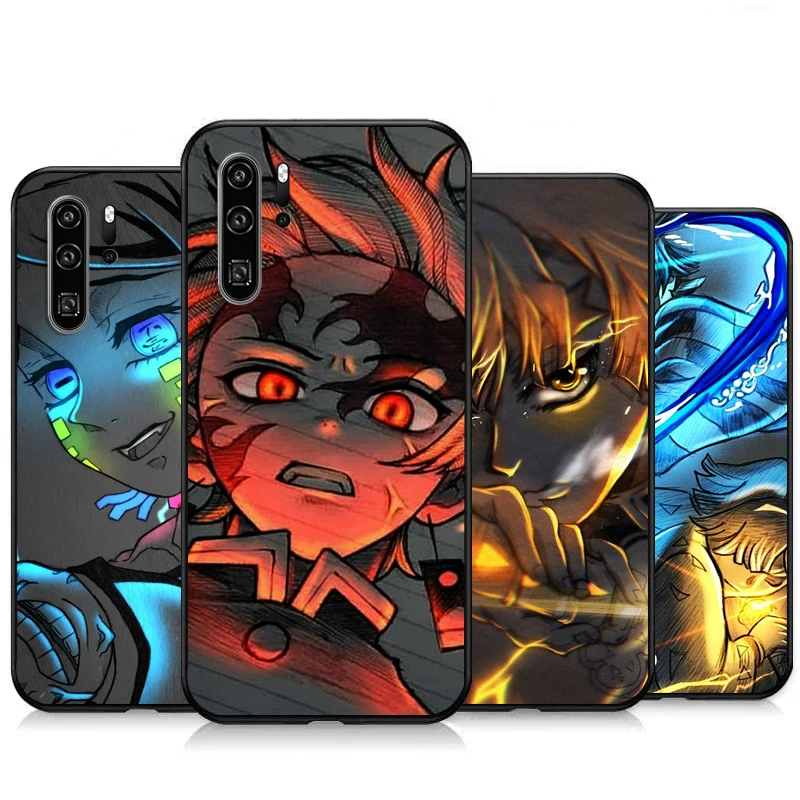 

Demon Slayer Anime Phone Cases For Huawei Honor P Smart Z P Smart 2019 P Smart 2020 P20 P20 Lite P20 Pro Funda Coque Back Cover