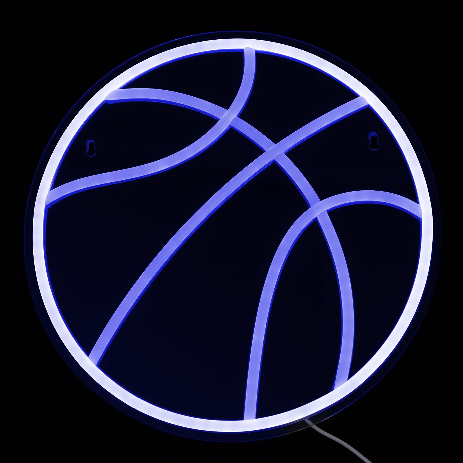 

Светодиодный Декор светится в темноте лампа ночник для детской комнаты неоновые вывески настенная баскетбольная модель