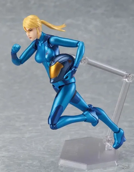 Фото 【TM】В наличии GSC Figma # 306 Metroid: Other M Zero Suit Samus — Коллекционная фигурка-модель, игрушка, подарок, украшение №2