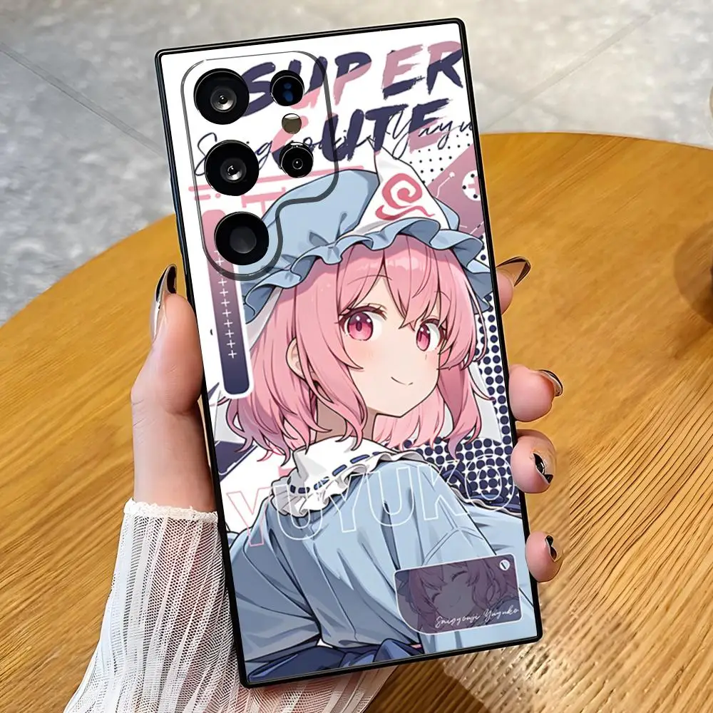 Фото Чехол для телефона T-Touhou ProjectS для Samsung S26 S25 Edge S24 S23 S22 S21 Ultra Plus Fe A55 56 15 4G 5G Galaxy, силиконовый чехол №5