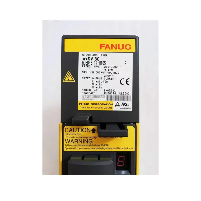 Бу сервопривод FANUC A06B-6117-H105 A06B 6117 H105, модуль усилителя, протестирован, работает нормально. (art.: 3920dd0a15ef9) - 3920dd0a15ef9