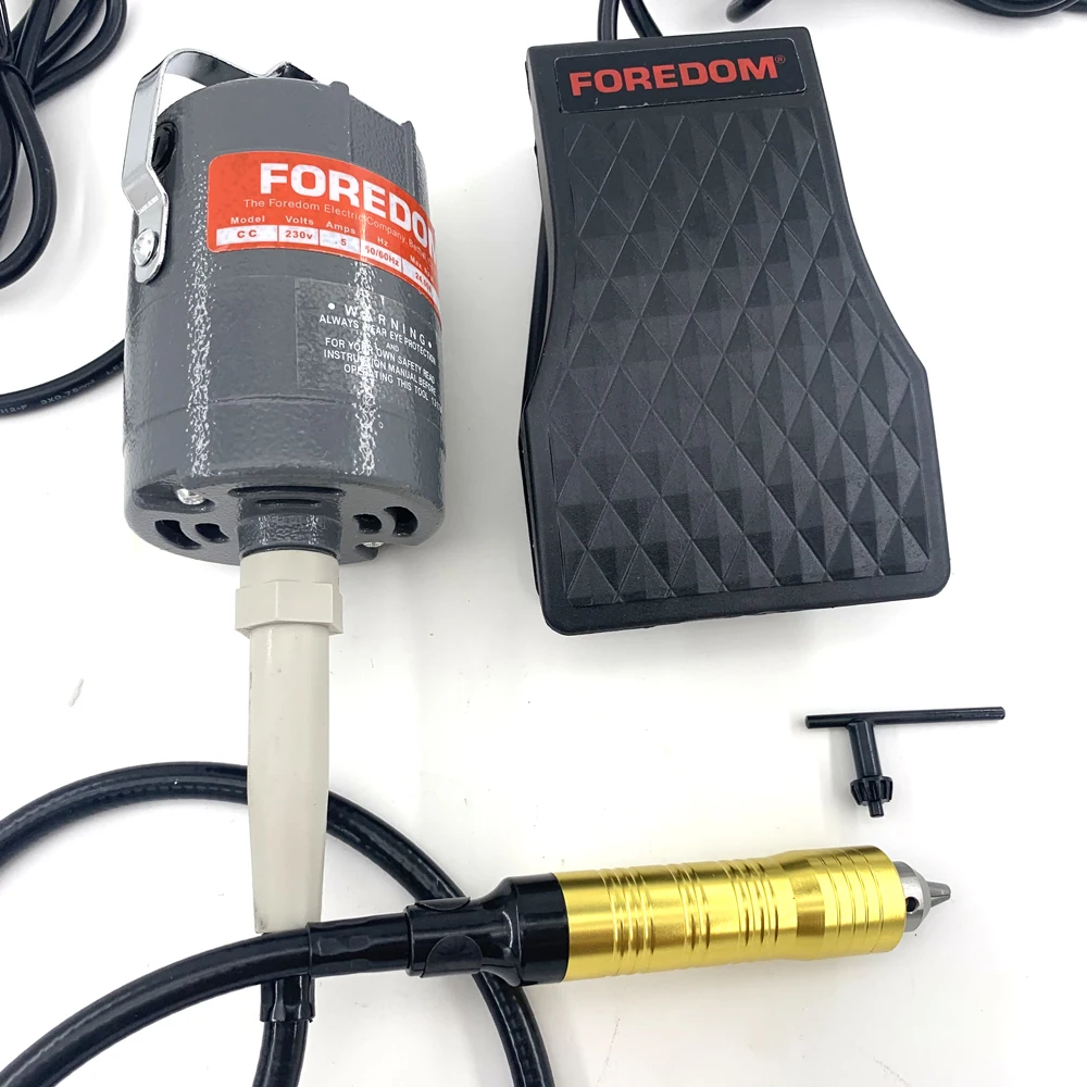 6mm collect Grinder Flexshaft Rotary Hanging Motor Foredom sr Flexible Shaft Polishing Machine Burnishing Grinding Tool Kit