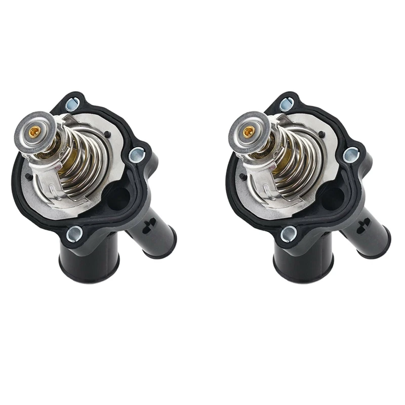 

2X Thermostat Engine Coolant For Mazda Ford Escape Focus Fusion L33615170,48708