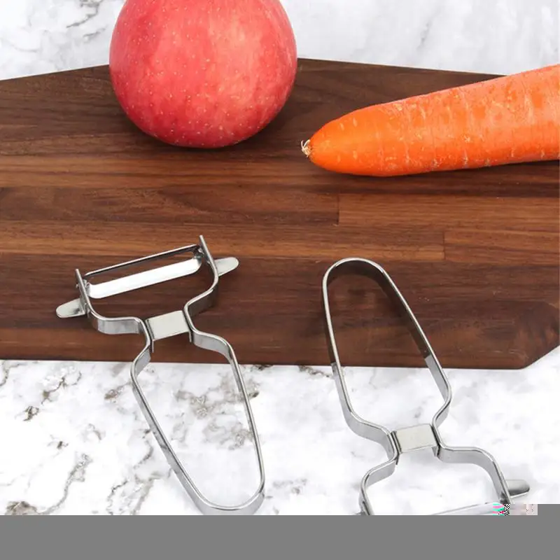 

New Stainless Steel Peeler Creative New Convenient Peeler Planer Kitchen Gadgets Kitchen Vegetables And Fruits Scraping