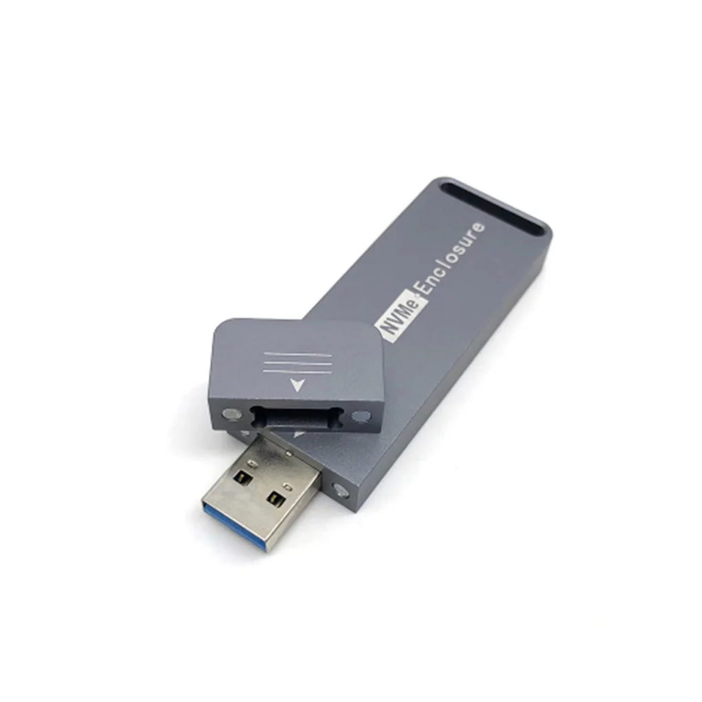 

U-диск SSD PCIE NVME высокоскоростной корпус твердотельный накопитель сменный портативный карманный адаптер для компьютера ноутбука