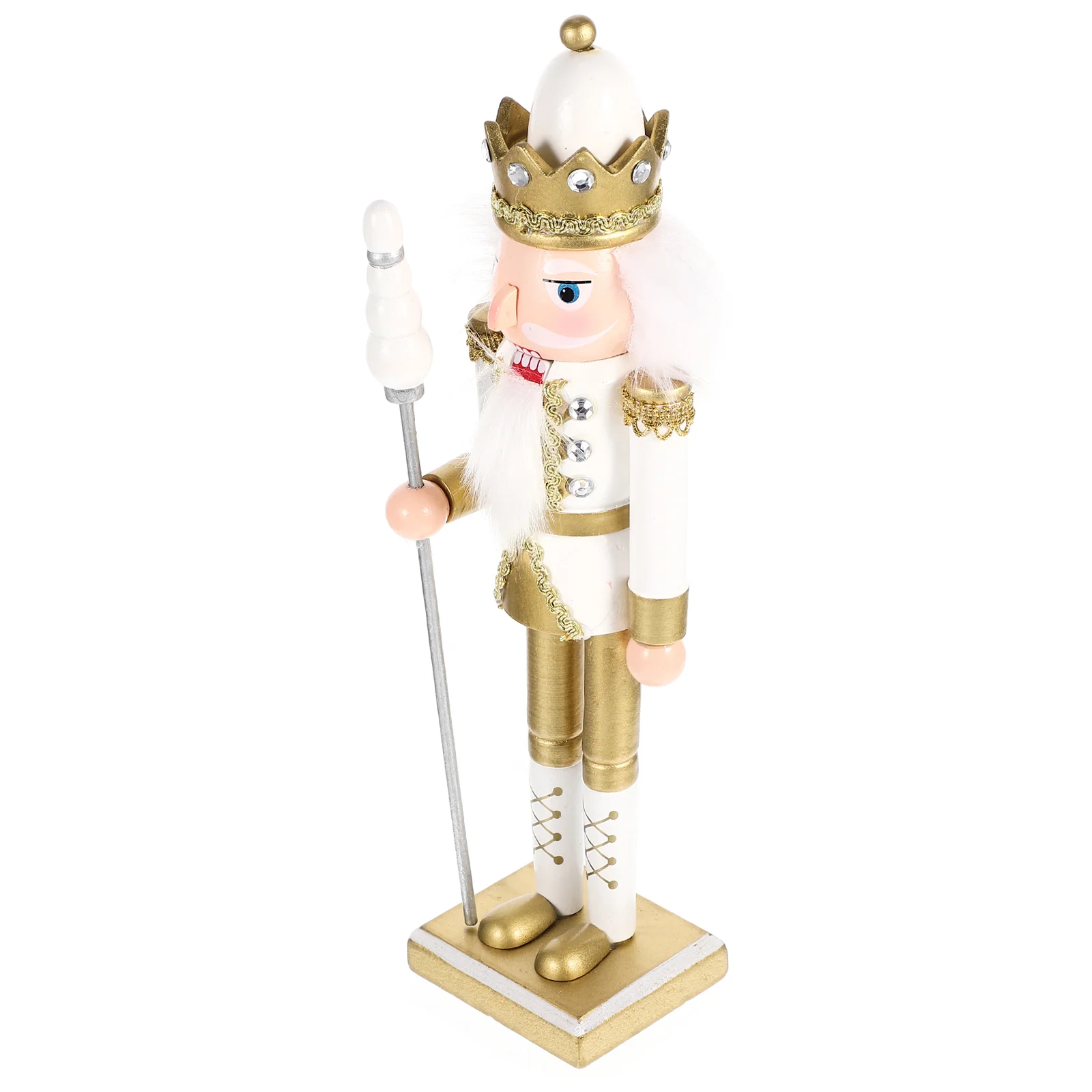 

Christmas Nutcracker Xmas Halloween Outdoor Decorations Soldier Desktop Crackers Nutcrackers Figures Wooden Figurine Craft