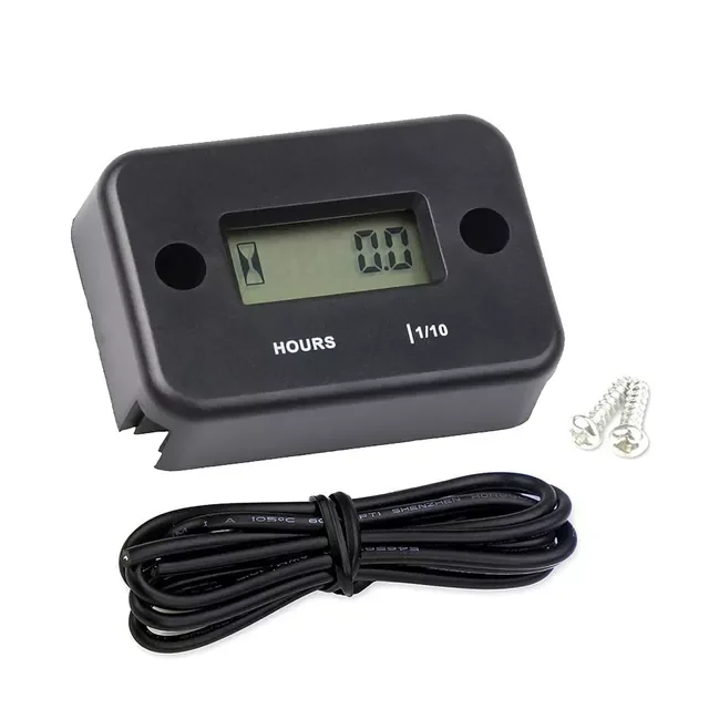 

Motorcycle Tools Waterproof LCD Display Digital Hour Meter Inductive timer for Bike Motorcycle ATV Snowmobile Marine Engine