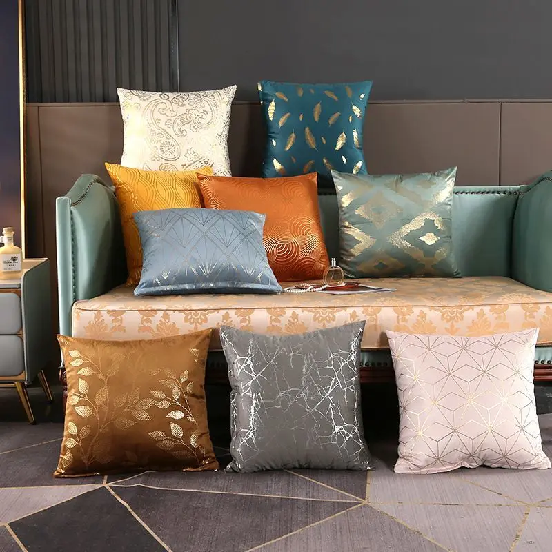 

Light Luxury Sofa Throw Pillow 45 * 45 Throw Pillow Case Sample Roommate Room Lazy Sofa Large Back Office Waist Cushion
