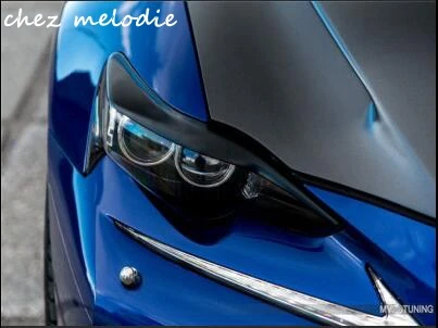 Передняя фара автомобиля MV TUNING губы брови накладки подходят для LEXUS IS200t IS250 2013-2016