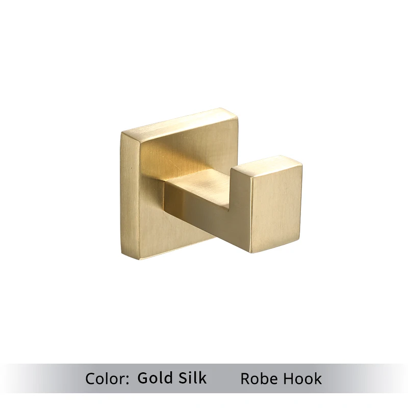 

Набор аксессуаров для ванной из нержавеющей стали brushed gold