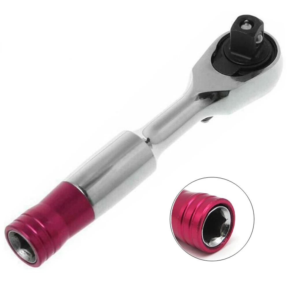 

72 Teeth 85mm Torque Ratchet Wrench 1/4'' Mini Socket Wrenches Repair Tool For Vehicle Bicycle Bike