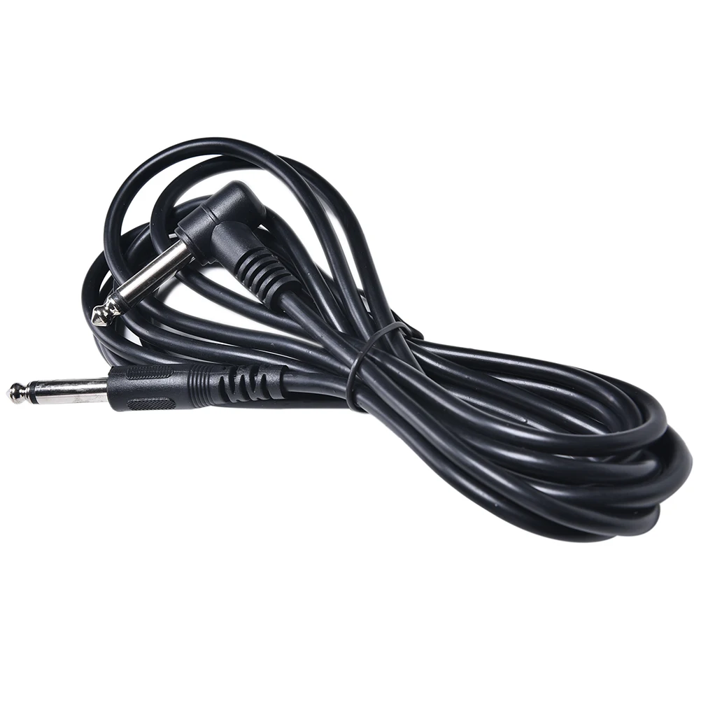 

1Pc Guitar AMP Cable 3m Electric Patch Cord Guitar Amplifier Amp Guitar Cable With 2 Plugs Black