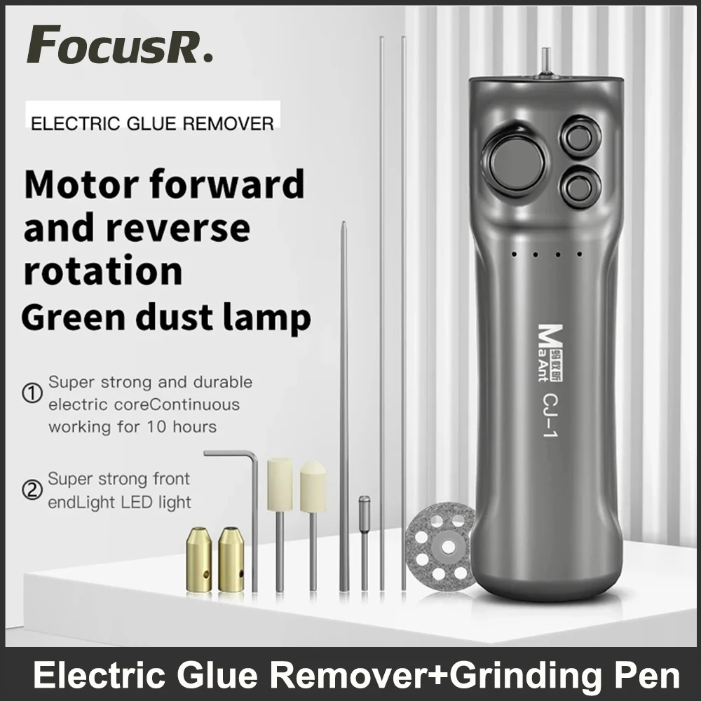 

Средство для удаления клея MaAnt, устройство для удаления зеленой пыли с двигателя, вращение вперед и назад, устройство для удаления Оса, УФ-лампа, мощные электроинструменты