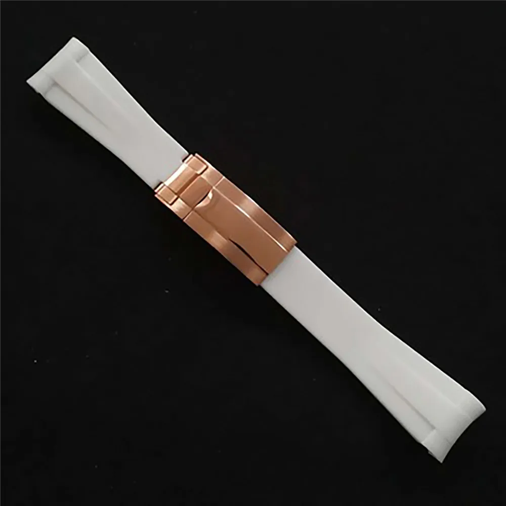 Novel Watchband Strap Stainless Steel Single Folding Buckle Replacement Accessories for NH35 Movement