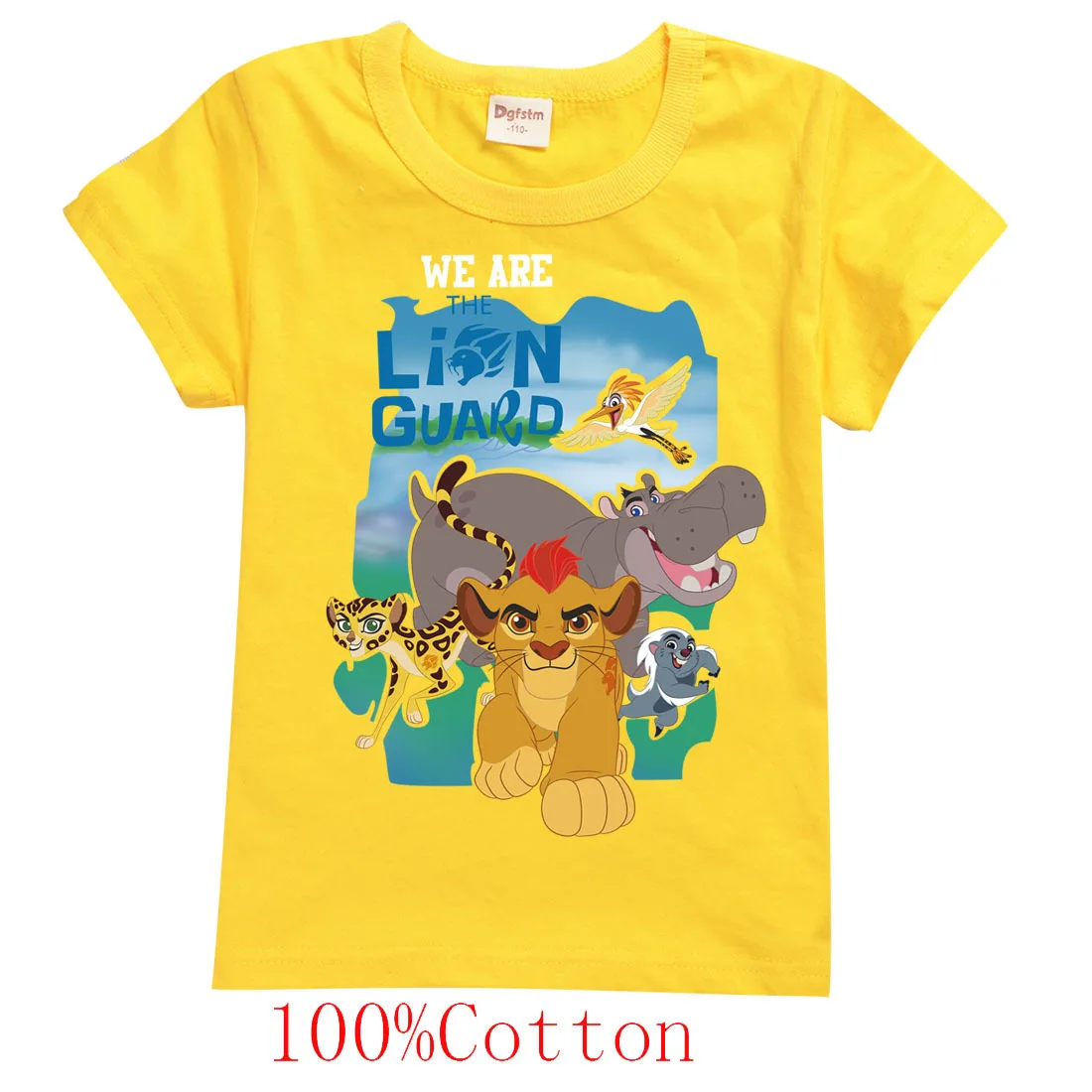 

Детская Хлопковая футболка с рисунком короля льва, летняя футболка с коротким рукавом и графическим принтом, футболка для мальчиков, 2022