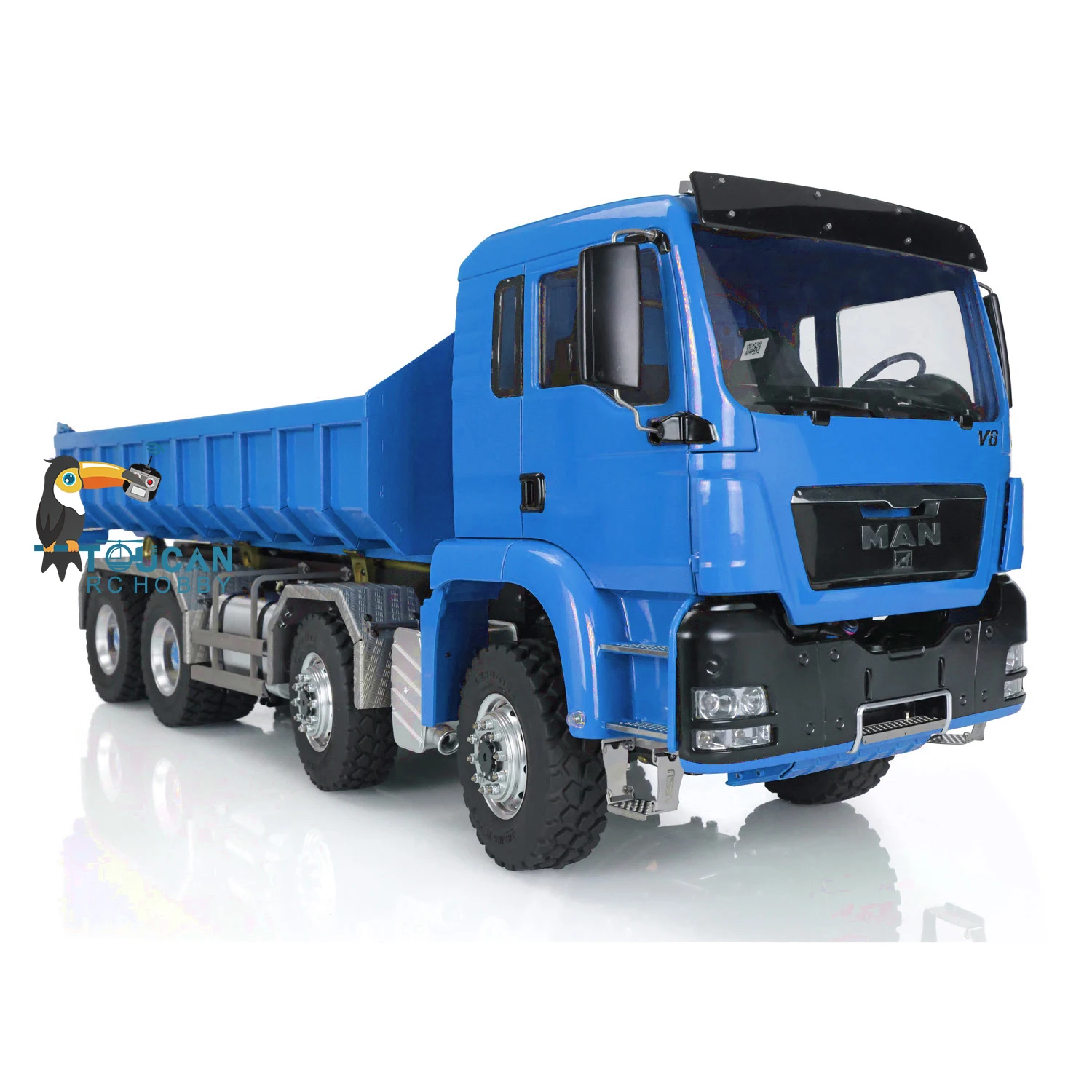 Игрушки 1/14 MAN TGS LESU 8x8 гидравлический Радиоуправляемый самосвал рулон вкл/выкл