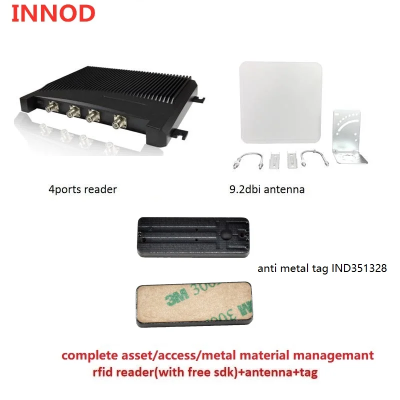 UHF печатная плата RFID металлические бирки пассивный gen2 средний диапазон 10 см-2 м