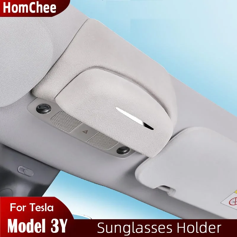 

Держатель для солнцезащитных очков HomChee для Tesla Model 3, чехол для защиты автомобильных очков