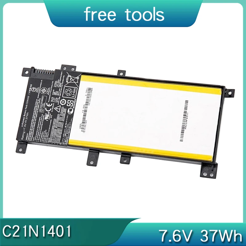 C21N1401 Аккумулятор 7 6 В 37 Втч для ASUS X455 X455L X455LA A455L A455LD A455LN F455L R455LD X454W K455L Y483LD W419 F454L W409L