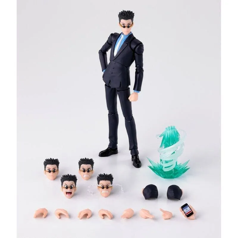 Фото В наличии: Фигурка Bandai S.H.Figuarts Hunter x Hunter Леорио Паладинайт, подарок для мальчиков, коллекционная вещь №5