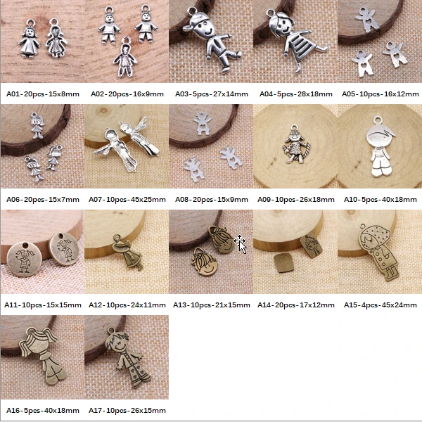 

New Arrival Boy Girl Charms For Jewelry Making Gifts For Women