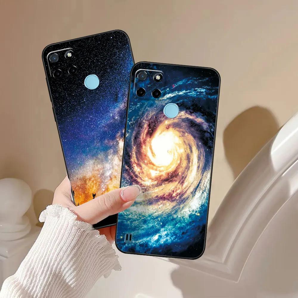 Чехол для Realme C25Y чехол RMX3263 красивый OPPO C21Y RMX3261 RealmeC25Y матовый силиконовый бампер