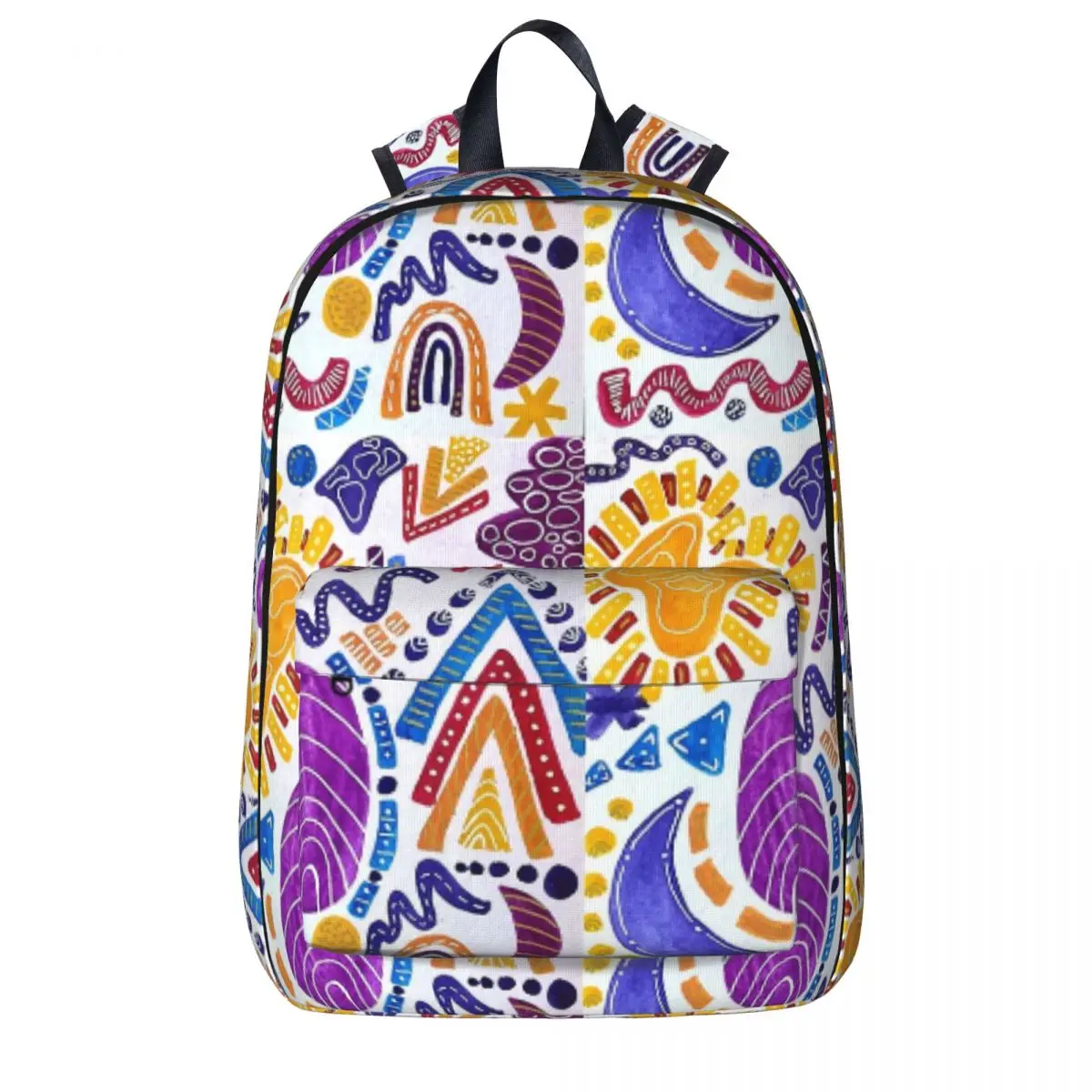 

Sunset Sandwich (vertical) Backpacks Large Capacity Student Book bag Shoulder Bag Laptop Rucksack Waterproof Travel Rucksack