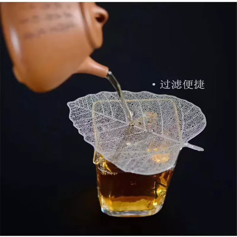 

Tea Infuser Metal Tea Strainer For Gongfu Tea Accessories Filter Tools Creative Kitchen Mesh Leaf Shape Stainless Steel