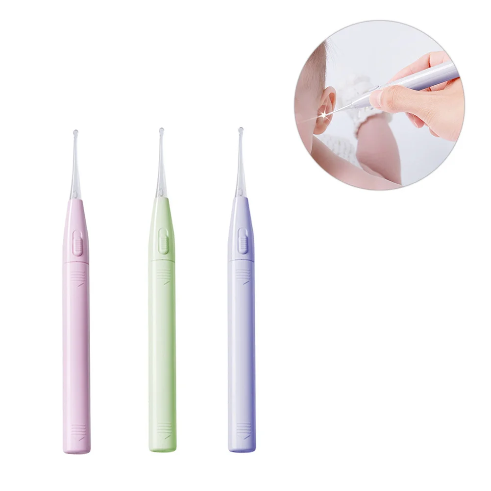 

Ear Wax Pick Tool Remover Cleaner Earwax Led Removalspoon Luminous Earpickcurette Scoop Cleaning Picker Light Kidsbaby Cleansing