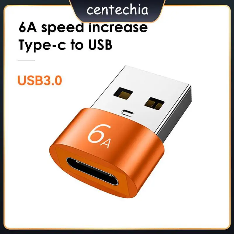 

6a Usb C Female To Usb Male Otg Adapter Type C Female To Usb A Data Transfer Adapter Fast Charging Converter Adapter Mini