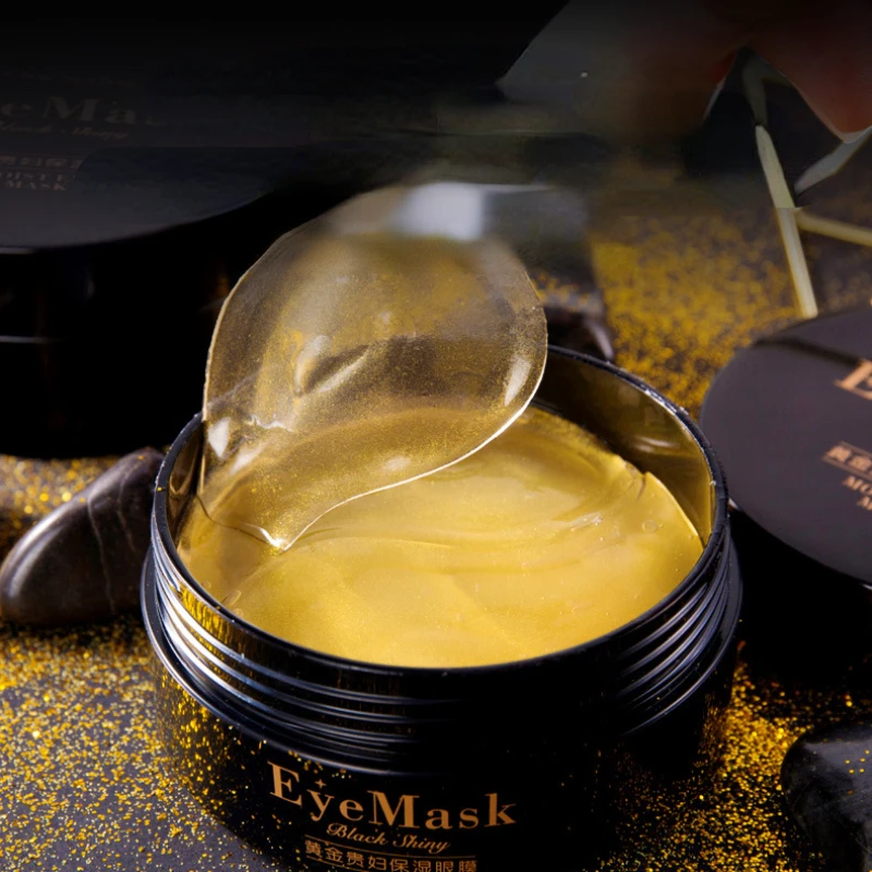 

Gold Moisturizing Crystal Collagen Eye Mask Anti-Wrinkle Anti Aging Eye Skin Care Patch Dilute Fine Lines 60PC