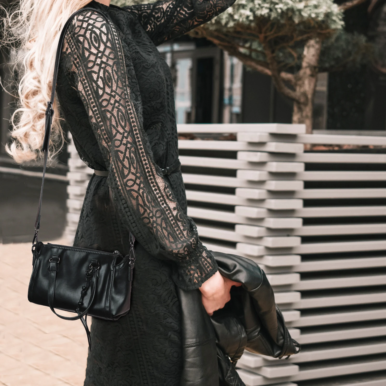 

AFKOMST Annmouler-Bolso nuevo de moda Vintage de cuero Pu suave para mujer модные ремни, шоппинг, сумки, Женский кросс-бокс