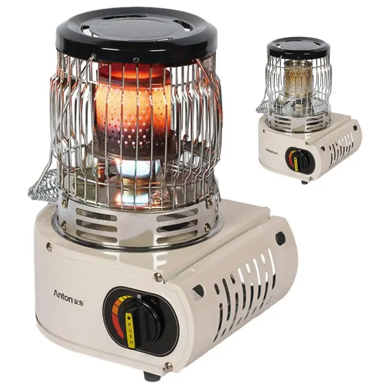 

Portable Mini Propane Heater Camping Stove Heating Cooker Outdoor Heater For Cooking Backpacking Ice Fishing Camping Hiking