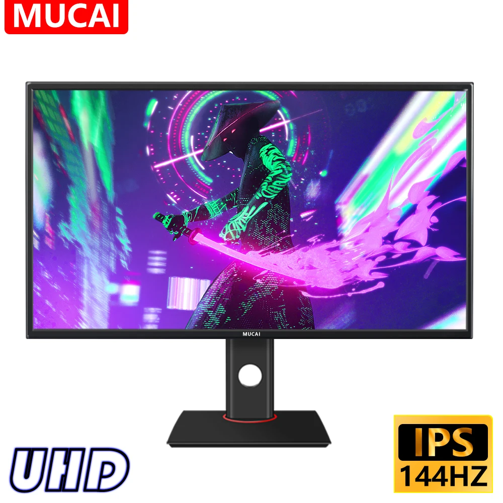 Монитор MUCAI диагональю 27 дюймов 4K14 4 Гц IPS UHD светодиодный экран для настольного ПК