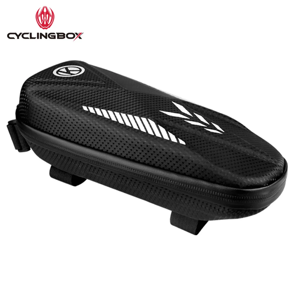 

Universal Scooter Front Bag Electric Scooter Storage Bag Waterproof EVA Hard Shell Bag With Reflective Bicycle Accessories New