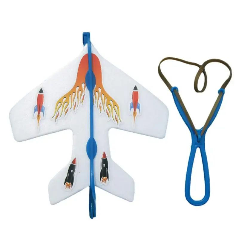 

Plane Toys For Kids 3-5 Catapult Airplane Sports Toy Outdoor Flying Toys With LED Light Party Favors Model Plane For Kids