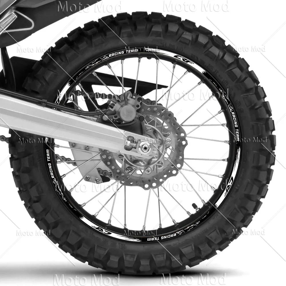 Для Honda CRF 450 crf 250 l 300L 450x 450r 250r 250f 150l 230 Светоотражающая наклейка на колесо мотоцикла